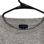 J.Crew Gray Long Sleeve Cotton Crew Neck Pullover Sweatshirt Women Sz M Photo 2
