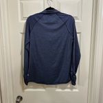 Champion  long sleeve navy blue quarter zip size medium Photo 4