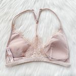 Victoria's Secret Victoria Secret light dusty pink / ivory lace bralette Photo 4