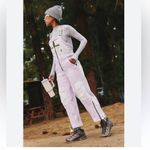 Free People  Movement Hit the Slopes High Pile Fleece Snow Bibs Sz Xs Photo 1