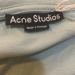 Acne Studios  Nash Face Patch T-Shirt size XL Dusty Blue Photo 3