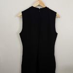 Everlane  | Black High Neck Sleeveless Ponte Bodycon Maxi Dress | Size Medium Photo 6