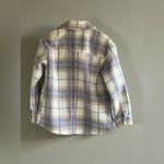 Avec Les Filles Relaxed Fit Plaid Shacket in lavender and beige Photo 12