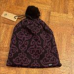 Thrills  Purple and Black Knit Beanie Photo 0