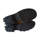 Naturalizer  Women Tan Suede Lug Moto Biker Lace-up Ankle Boots Booties 7 LKNW Photo 5