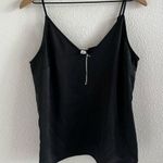 A New Day NWOT  Black Slip Tank Cami Casual Trendy Contemporary Neutral Medium Photo 0