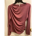Halara Brand New  Women's Size XL Red Violet Floral Long Sleeve Top Shirt Photo 1