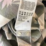 VERO MODA New Floral Stripe Button Up Vilja Dress Short Sleeve Mini Green Navy Photo 15