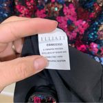 Elliatt  Women's Tiara Sequined Minidress size small long sleeve colorful Photo 6