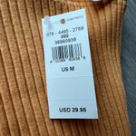 Aerie  Crop Top One Shoulder Medium Orange Photo 3