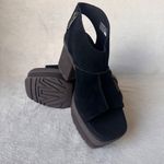 UGG  Women's Black New Heights 4" Platform  Sandals  Size US 9 Photo 12
