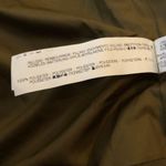 ZARA  Olive Green Puffer Leather Trim Zip Up XS Photo 7