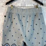Maxi Milian New York Jogger Sweatpants Gray Aztec Print 100% Polyester XL Comfy Blue Photo 7