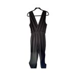 Monteau  Black V-Neck Sleeveless Wide Leg Jumpsuit Women’s Size XL Photo 2