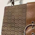 Coach Vintage  Monogram Soho Buckle Shoulder Bag Brown Y2K Photo 2