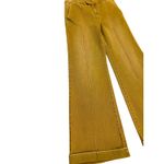 NWT OJG One Jeans Wear Group Wide leg Trouser Jean Pants 8 Tan Mustard Photo 2