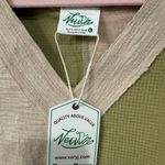 Very J The Callahan Oversized Color Block Knit Top NWT - Large Photo 2