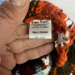 World Market Brown Crocheted Fairisle Fringe Coastal Cowgirl Bohemian Wrap Sca… Photo 5