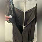 Melrose and Market  black Puff Sleeve Mini Dress size‎ Large Photo 6