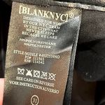 BLANK NYC Pleated Black Faux Leather Pants - size 31 Photo 6