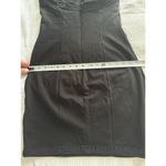 H&M NWT Little Black Dress Emroidery Tank Short Cocktail Going Out Club Mini Photo 6