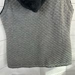 Obermeyer Womens size Medium Greyson Reversible Sherpa Vest Gray Black Photo 10