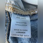 Love Tree  Double Buttoned Paper Bag Waistband Denim Shorts Photo 1