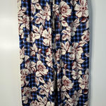 Scotch & Soda  Floral women Pants - Blue and Cream. 
Size XS. Photo 0