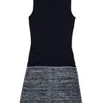 Lulumari Anthropologie Dress Womens Medium Black Gray 100% Cotton Y2K Photo 9