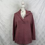 Athleta ‎ Coaster Luxe Waffle Hoodie Top, Tawny Rose Size XXS Photo 1