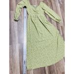 Vanilla Bay  Maxi Dress Small Ditsy Floral Milkmaid Ruched Baby Shower Photo 11