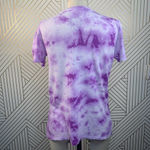 Chaser  David Bowie Purple Tie Dye Band Tee‎ Shirt Photo 8