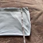 Baby Blue Soft Bodycon Pull On Mini Skirt Elastic Waist Women’s Sz M NWOT Size M Photo 6