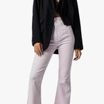 Free People NWT Jayde Jeans - High Rise, Flare Leg lavender Photo 2