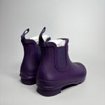 Hunter Original Waterproof Chelsea Rain Boots in Dark Iris Photo 4