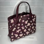 Kate Spade  Deep Berry Floral Satchel Photo 1