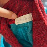 VTG RETRO SLICK EUROPEAN TERRYCLOTH PREPPY COLLARED SWEATER Blue Photo 1