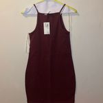 American Apparel Bodycon burgundy dress Photo 2