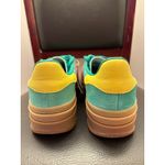 Adidas New  Gazelle Bold W Platform Sneakers Green Pink Yellow Women's Size 8 Photo 2
