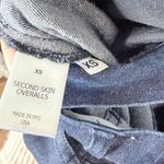 We Wore What second skin Women's Dark Blue Denim Overalls size Xs nvwt Photo 9