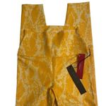 Carbon 38 HIGH RISE LEGGING Yellow Snake Print animal print NWT Sz XS Photo 8