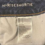 American Eagle  Outfitters Hi Rise Super Stretch Shortie raw hem‎ denim shorts 6 Photo 7