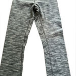 Lululemon  wunder under‎ Crop Leggings Criss Cross Waist grey size 4 Photo 0
