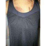 Athleta Womens New Yoga Pilates Bra Top Tank M Black Medium Run Gel Dots Gym Photo 4