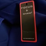 $336 NWT Shani Womens Cocktail Dress Sz 14 Blue Faux Leather Waist Office Chic Photo 8