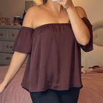 American Eagle Outfitters Off The Shoulder Top Size M Photo 0