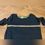 Matilda Jane  Twist and Shout Sweater Women’s Size S Blue Knit Floral Photo 2