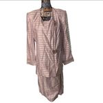 Moshita Couture Lavender And Silver Metallic Skirt Suit Size 16 Purple Photo 1