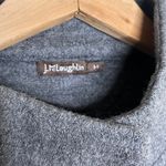 J. McLaughlin Women's Gray Merino Wool Snap Button Short Jacket Pockets Medium Photo 2