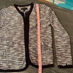 J.Crew  Cardigan Sweater Black White Boucle 03509, Size XS Photo 3